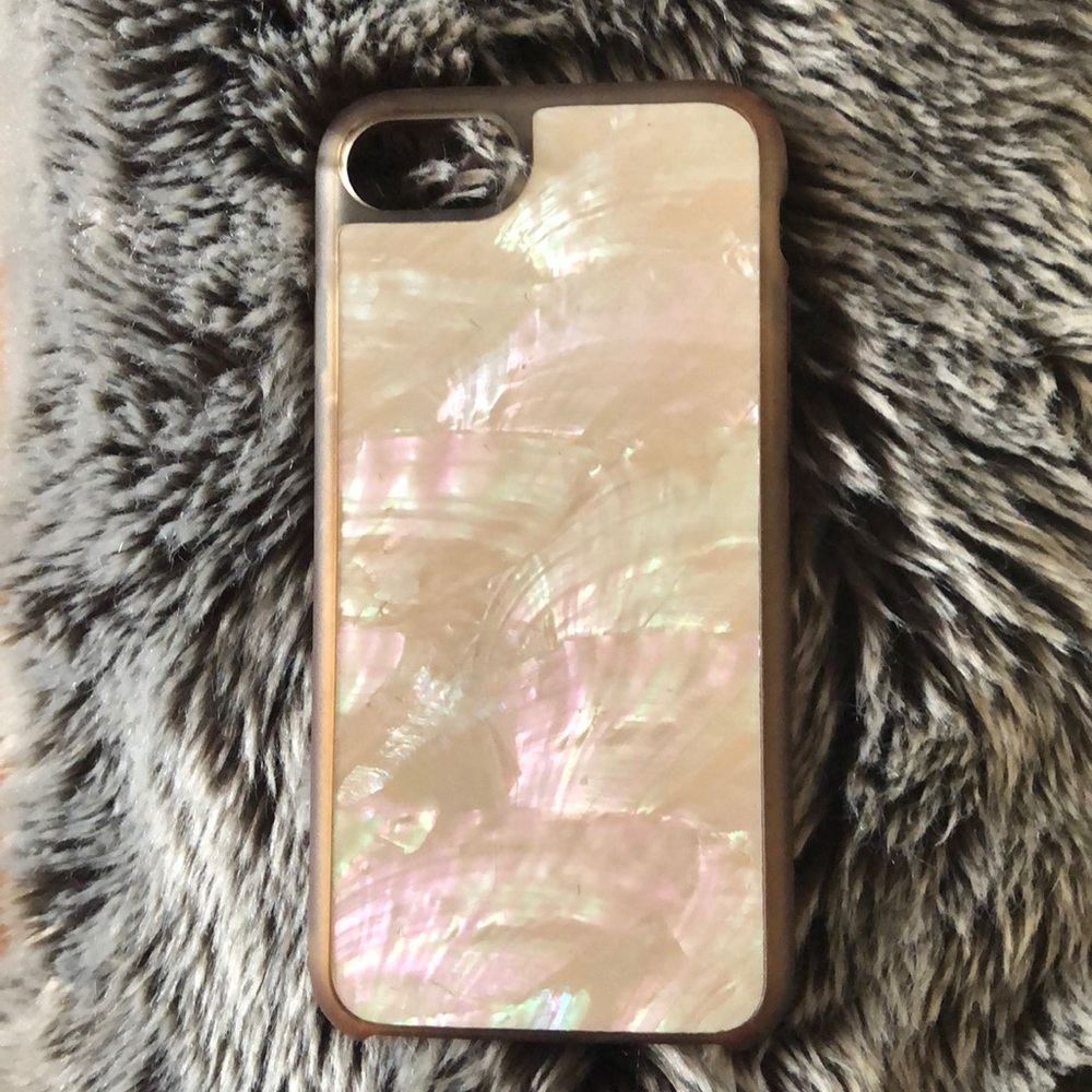 Recover pink sea shell 6S iPhone Case